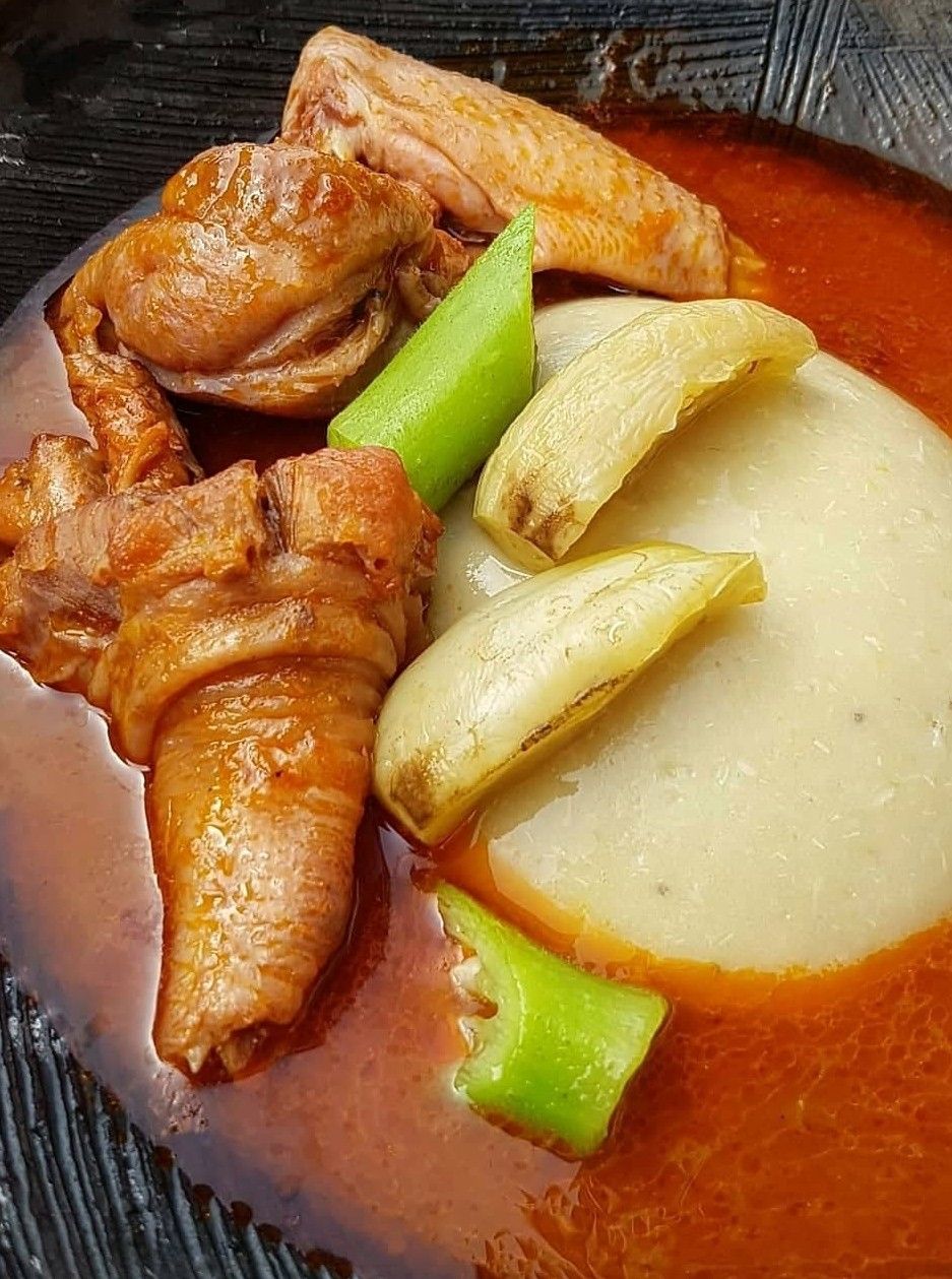 Light Pepper Soup With Fufu